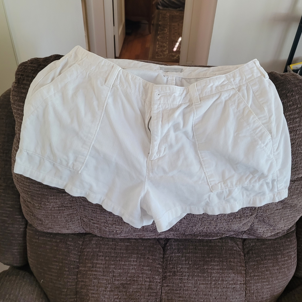 Outerknown Women's White Shorts